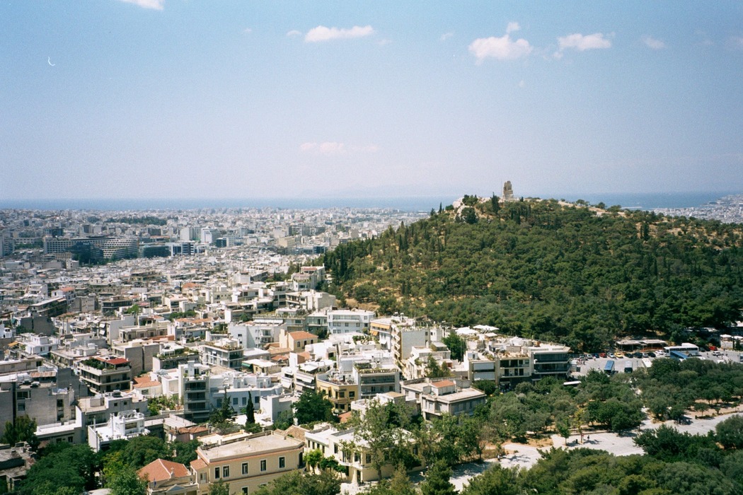 The Philopappos Monument (von Akropolis)