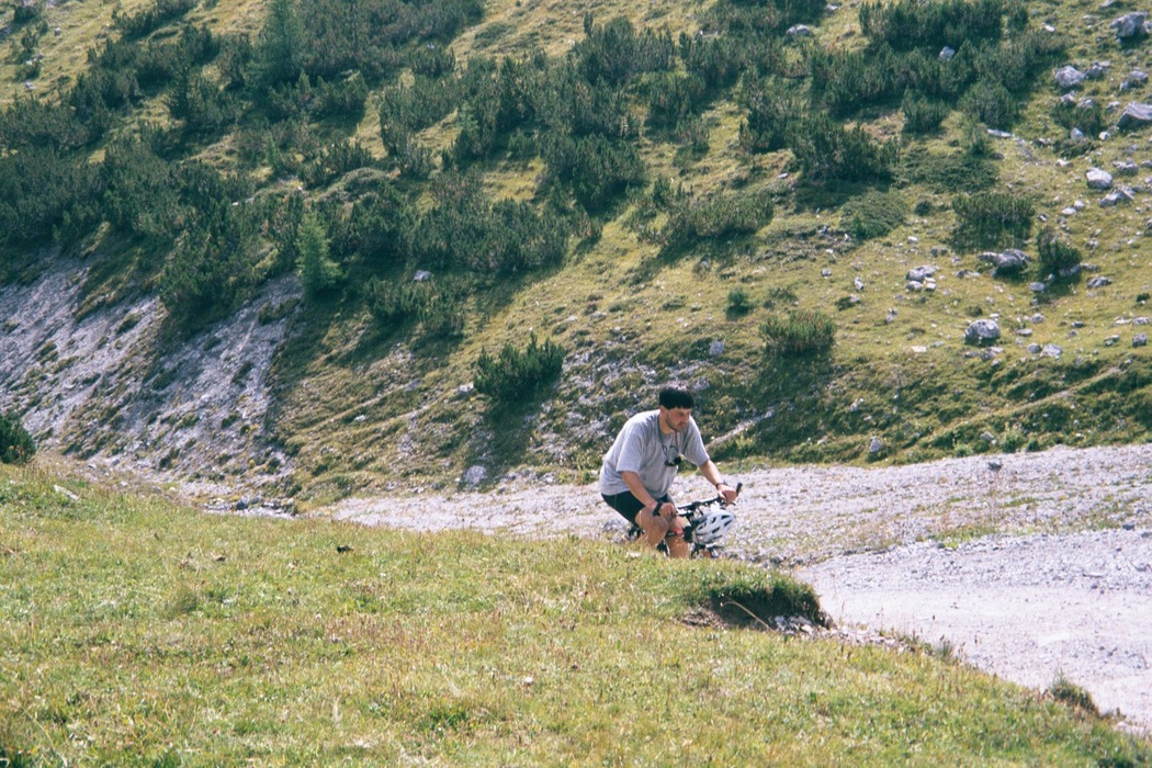 Aufstieg am nächsten Tag im Aua da Vaua