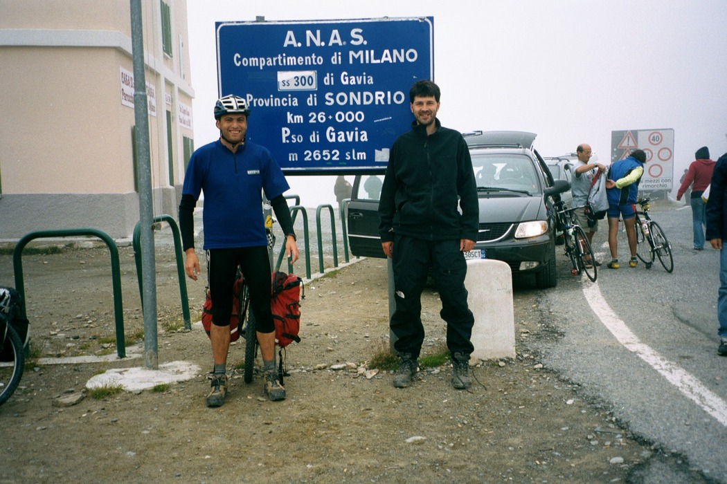 Passo di Gavia (2652m) danach Abfahrt nach Pezzo (...