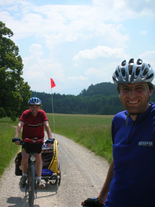 Trotz roter Laterne ist Erich mit Kathrina schon d...