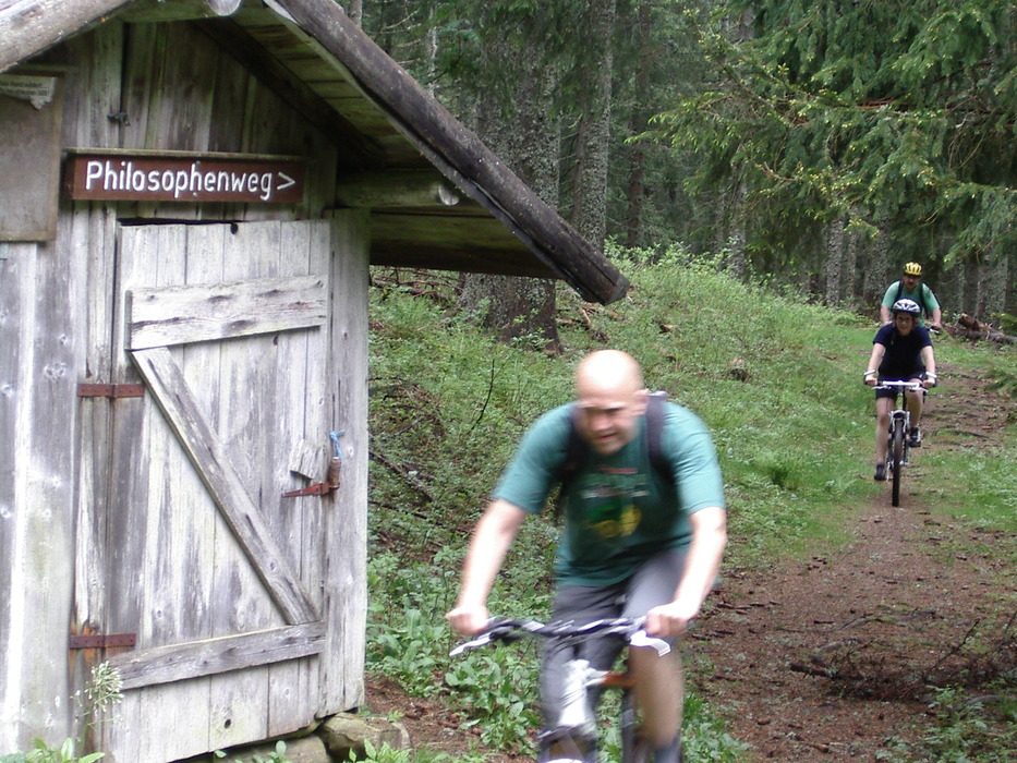 ...Philosophenweg zackig unterwegs